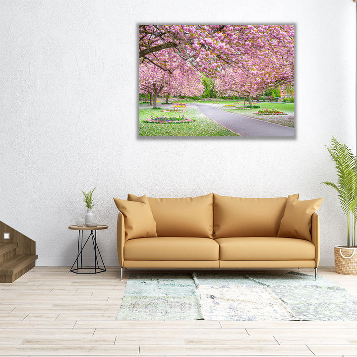 Blossom in the Park - Canvas Print Wall Art