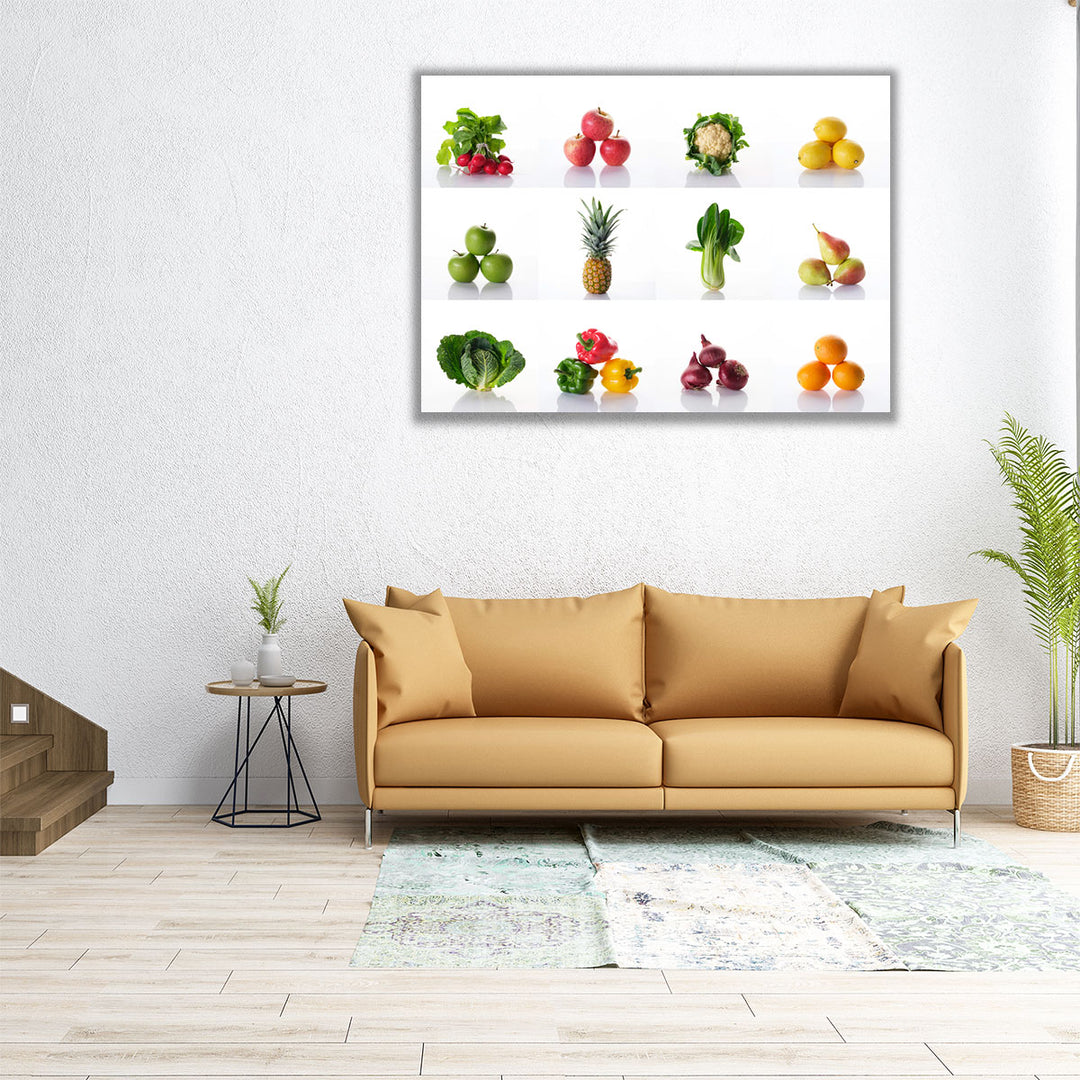 40x30 canvas fruit photography print vibrant scene