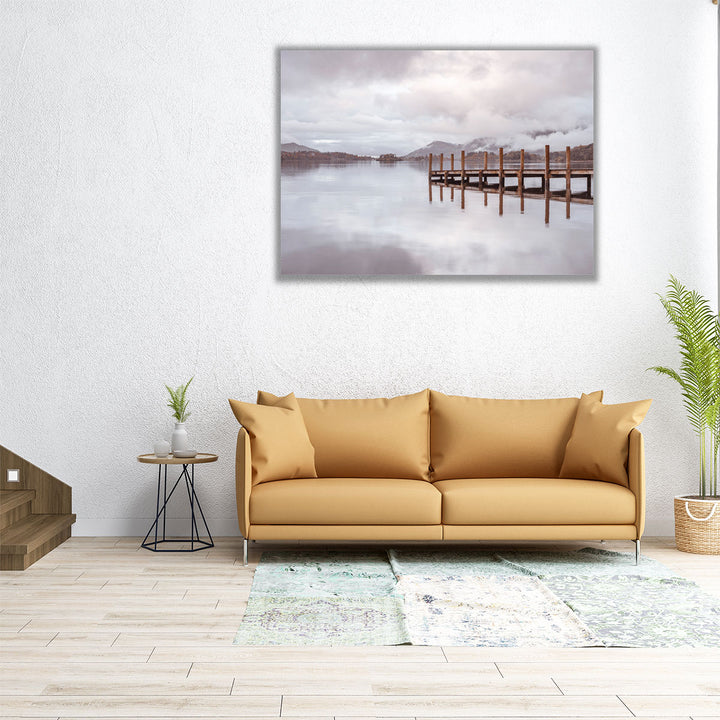 Derwentwater Pier II - Canvas Print Wall Art