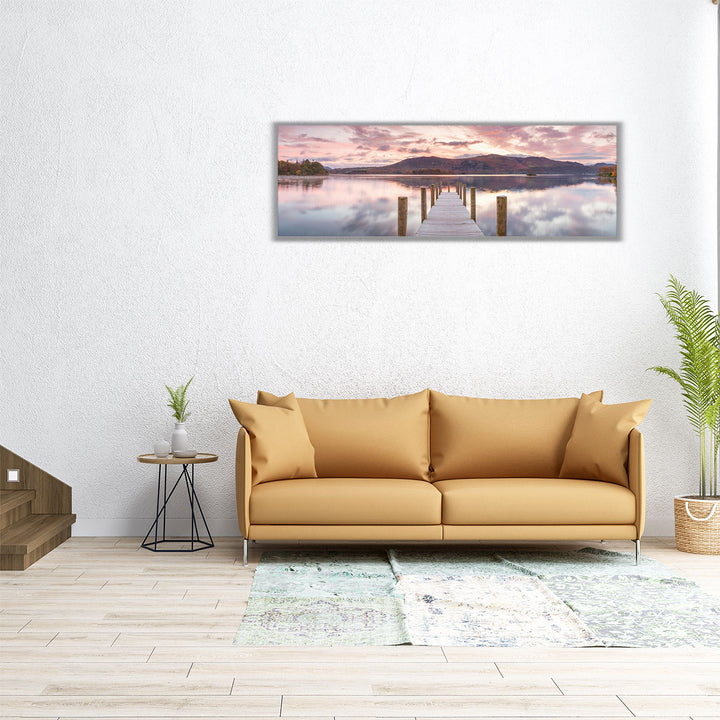 Derwentwater Pier III - Canvas Print Wall Art