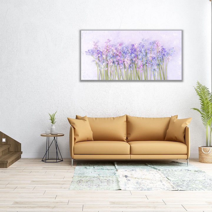 Bluebell Flowers - Canvas Print Wall Art