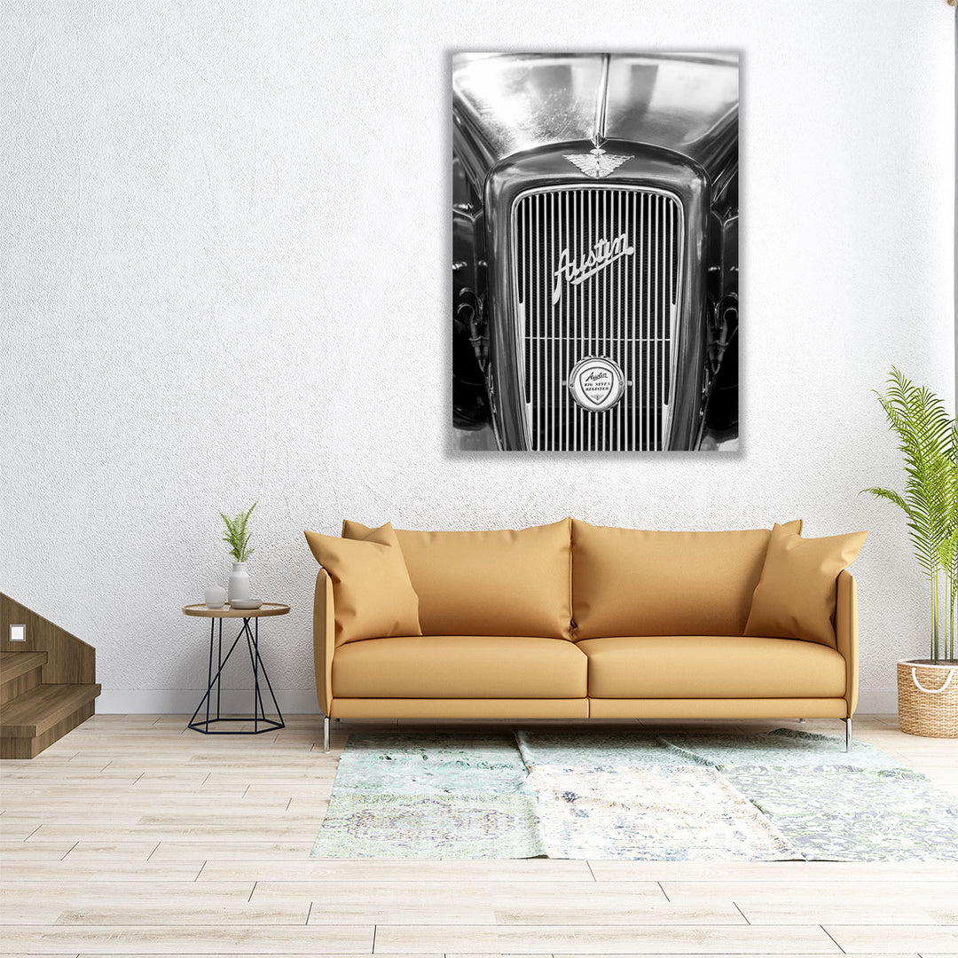 24×32 inch wrapped canvas car silhouette