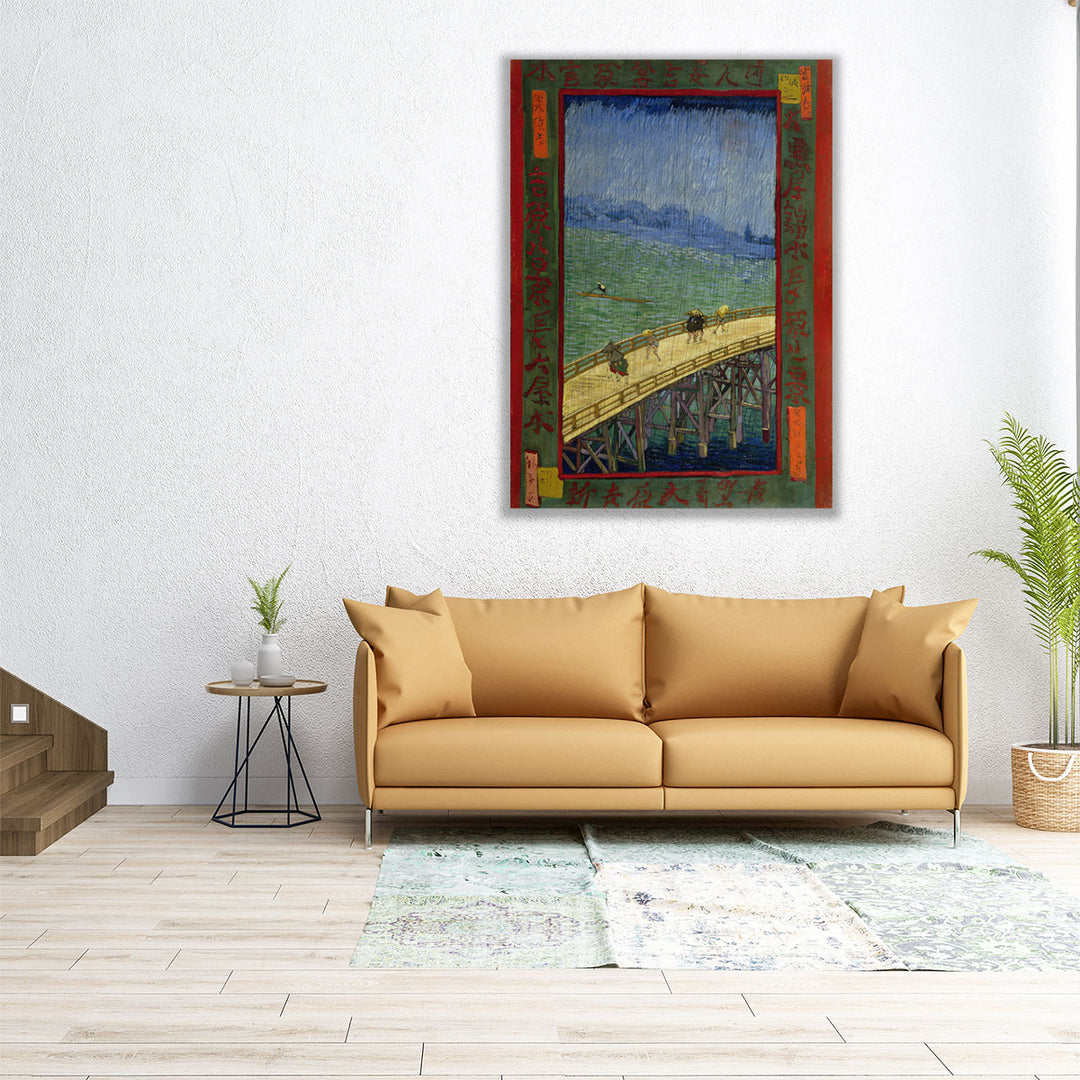 12×16 inch canvas print with vintage charm