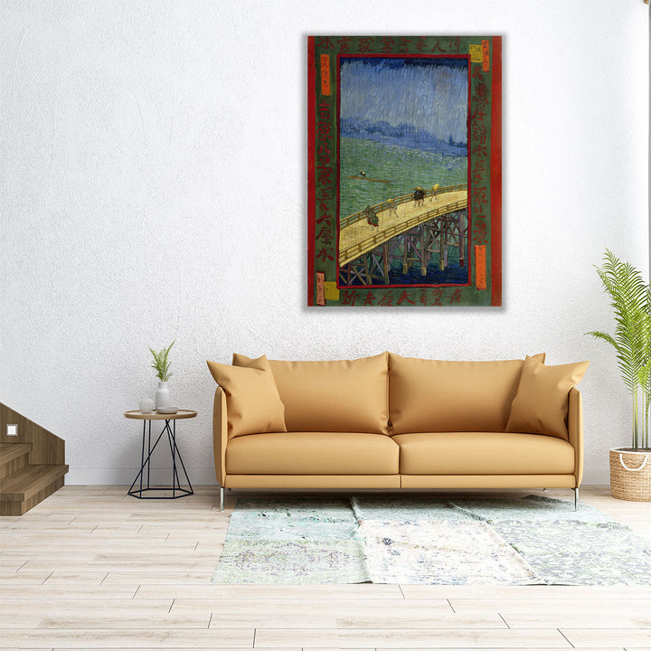 12×16 inch canvas print with vintage charm