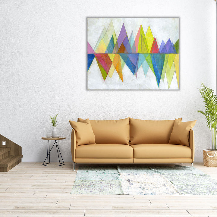 Asym Tri 1 - Canvas Print Wall Art