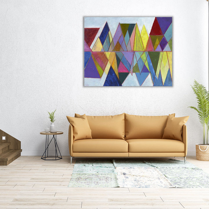Asym Tri 2 - Canvas Print Wall Art
