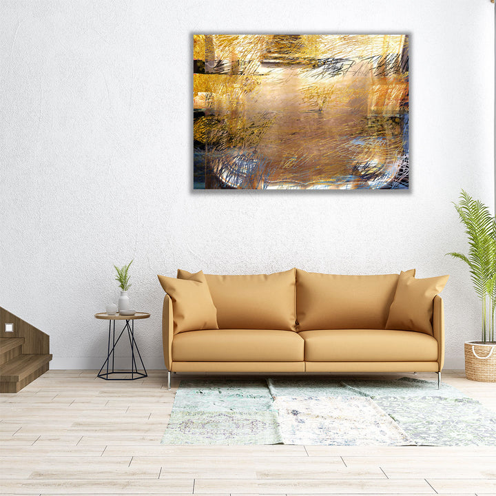 Misted Mine - Canvas Print Wall Art