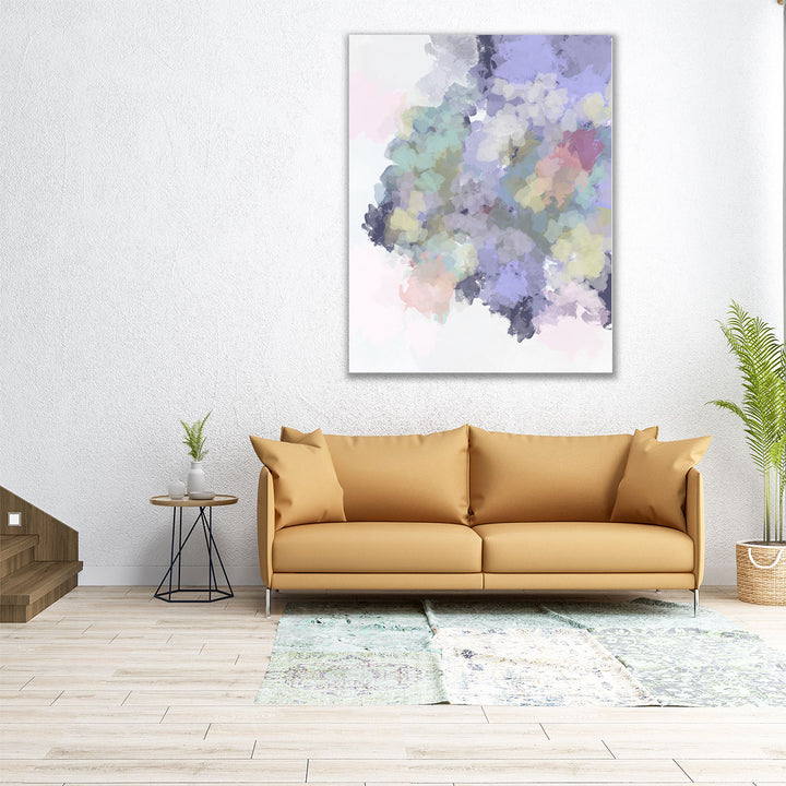 Lavender Watercolor - Canvas Print Wall Art