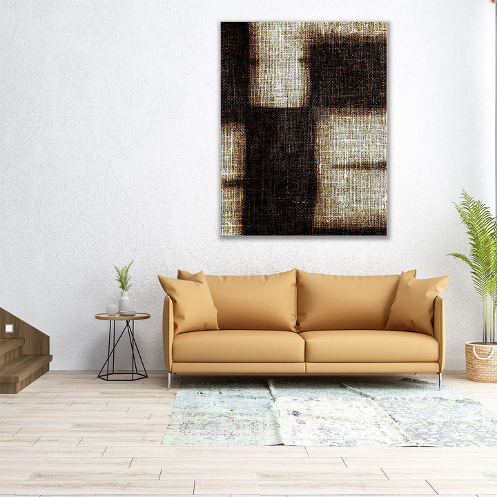 Burnt Jute - Canvas Print Wall Art
