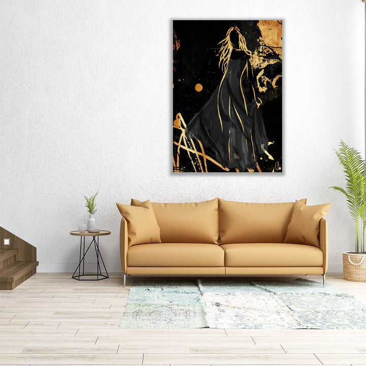 Gold In The Wind - Canvas Print Wall Art