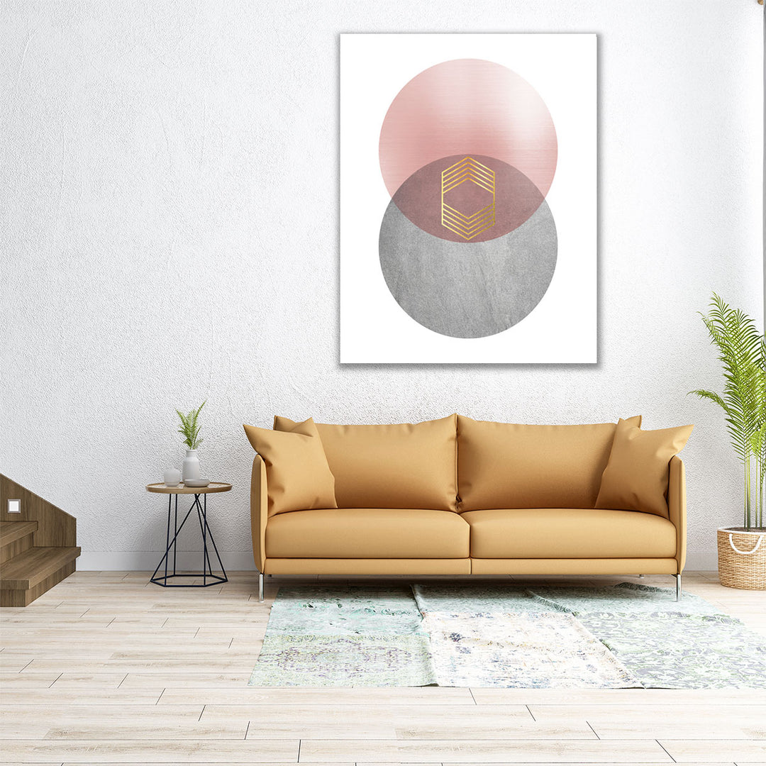 Deco Geo 2 - Canvas Print Wall Art