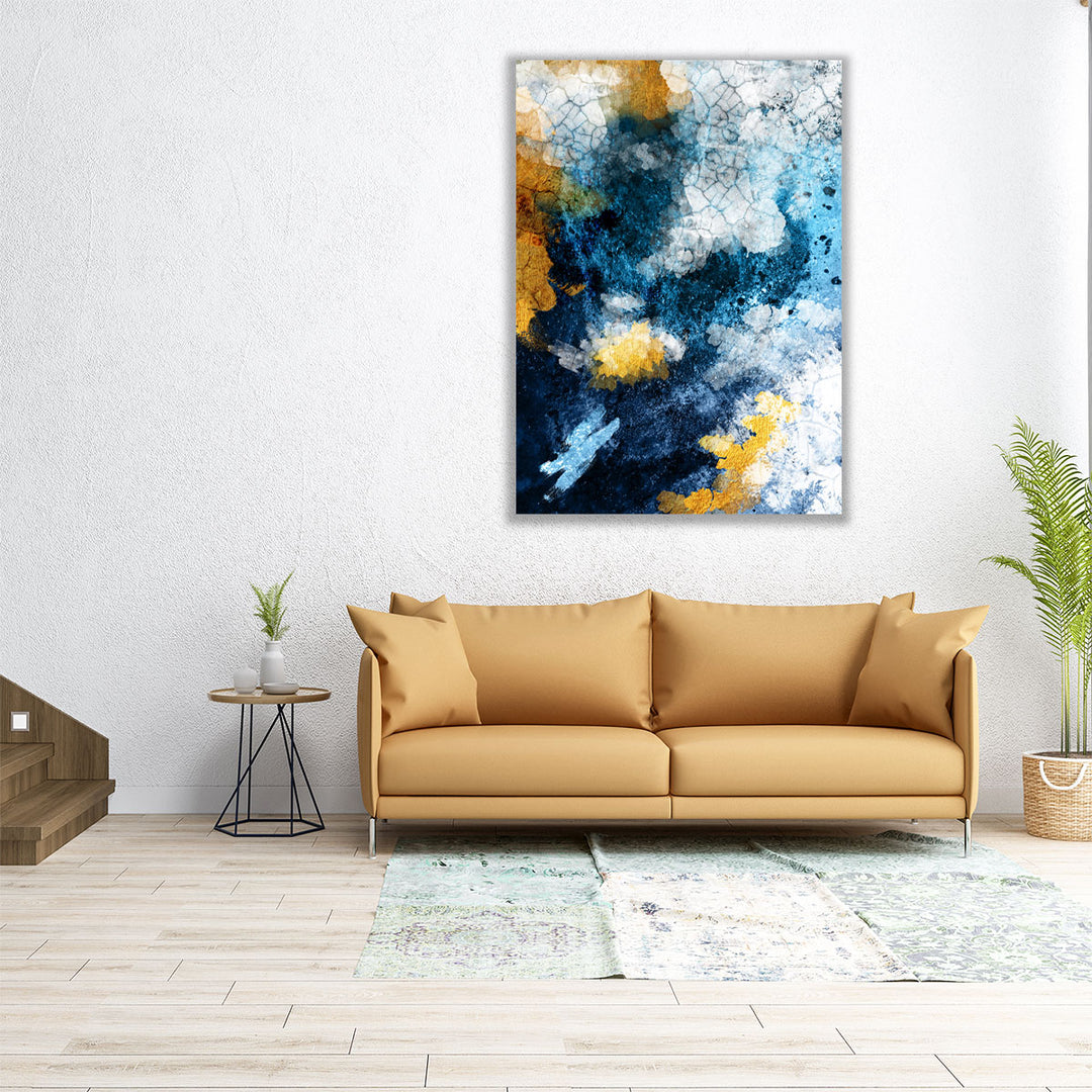 Abstract Conversation - Canvas Print Wall Art