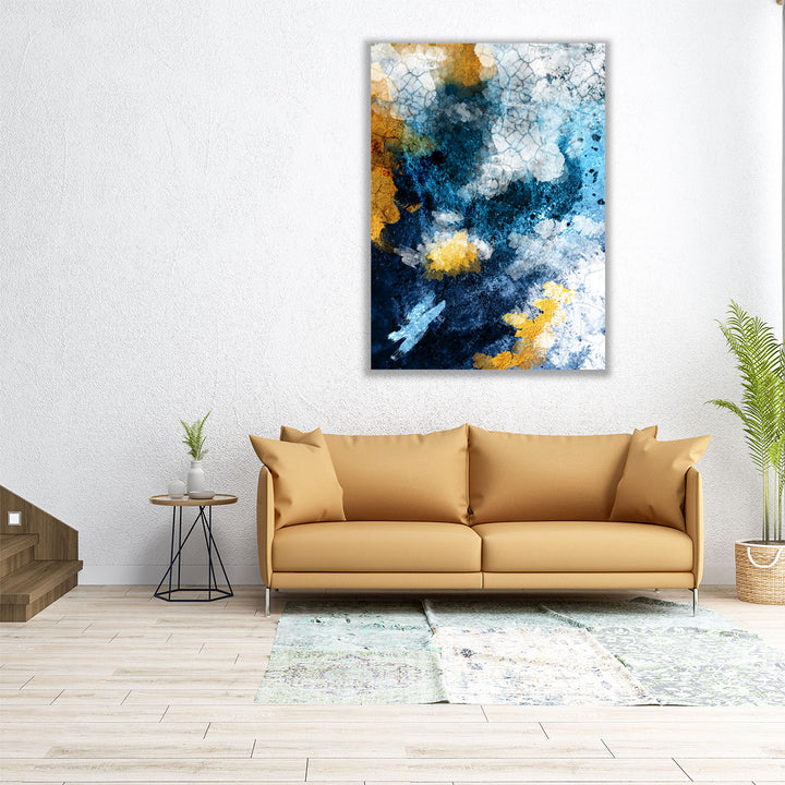 Abstract Conversation - Canvas Print Wall Art