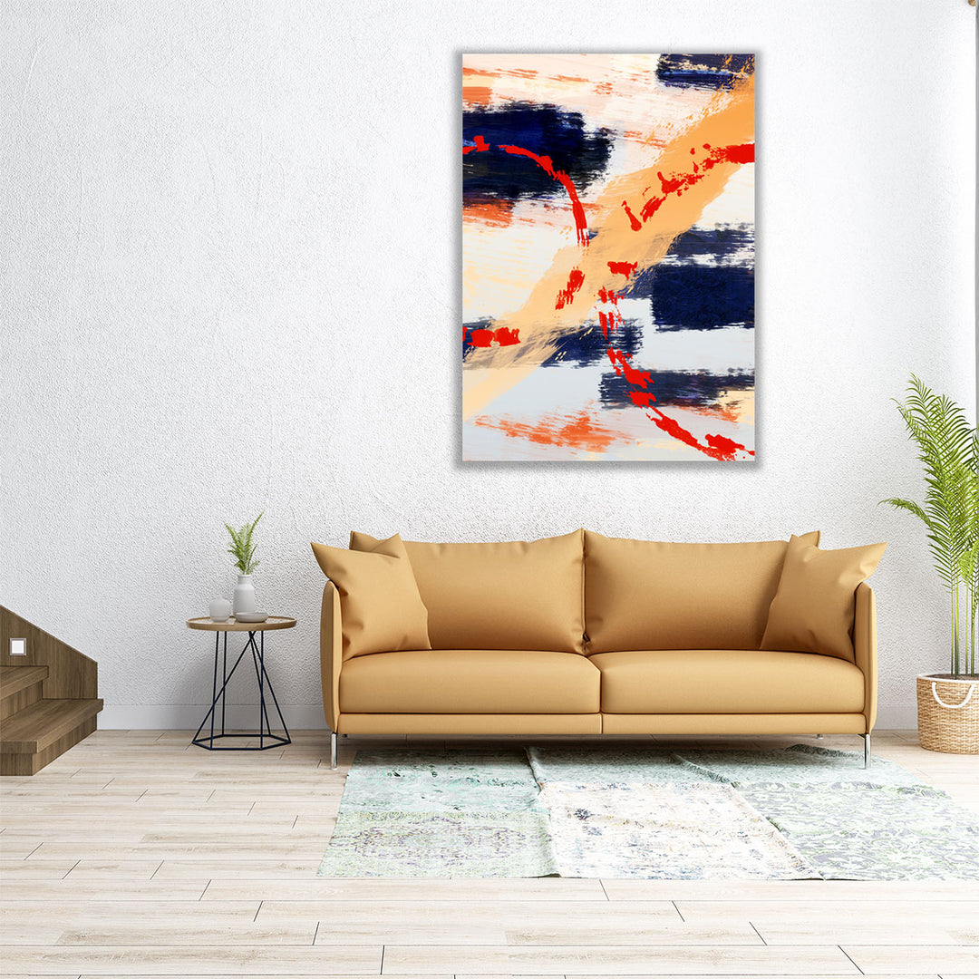 Contemporary Radiance 1 - Canvas Print Wall Art
