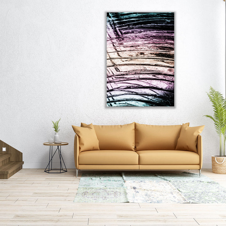 Fluorescent Wave 1 - Canvas Print Wall Art
