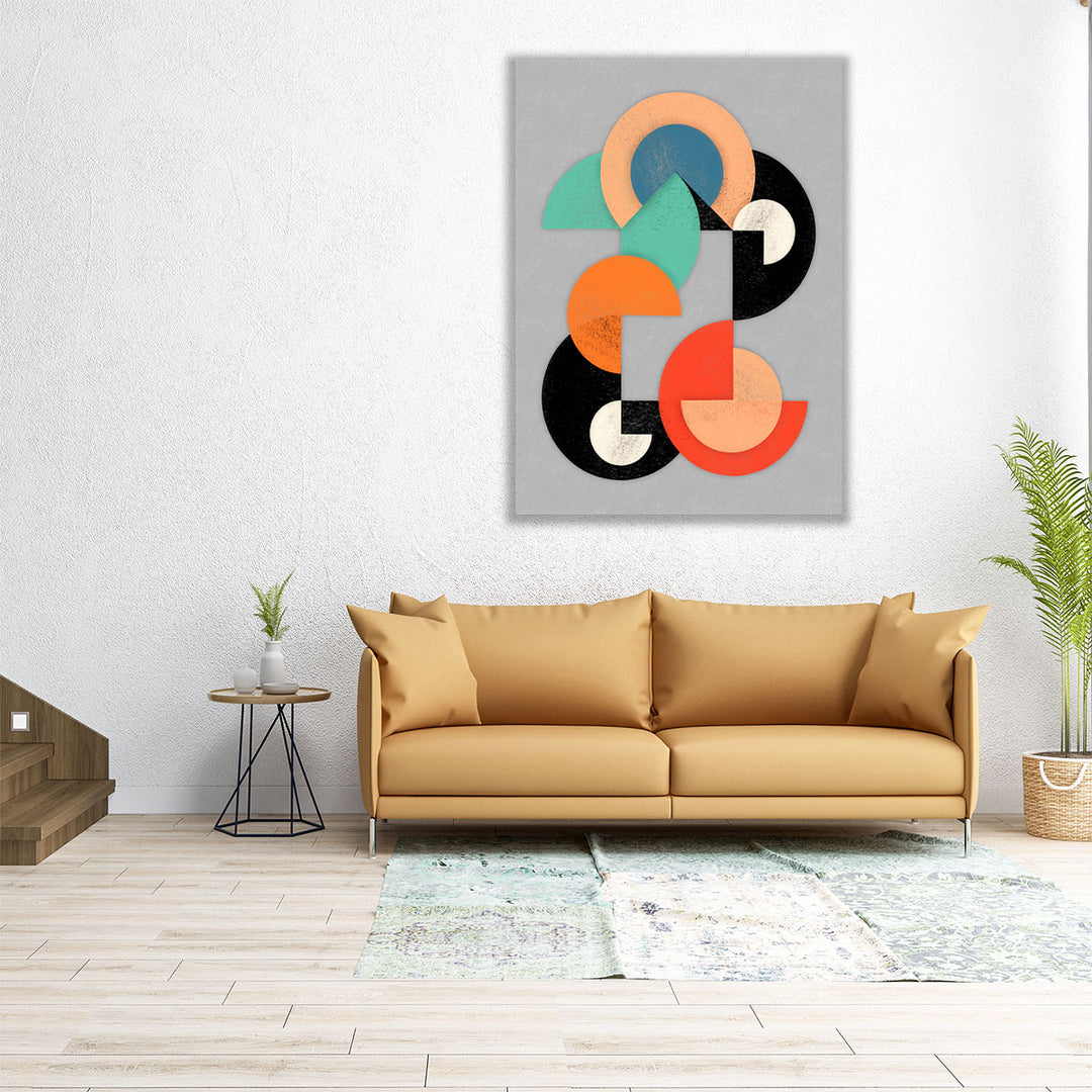 Geometric Breakthrough 1 - Canvas Print Wall Art