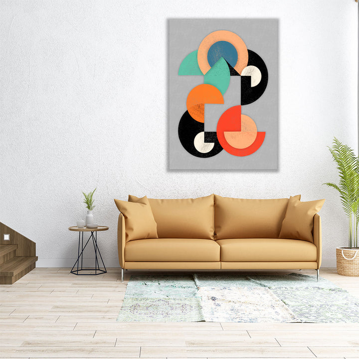Geometric Breakthrough 1 - Canvas Print Wall Art