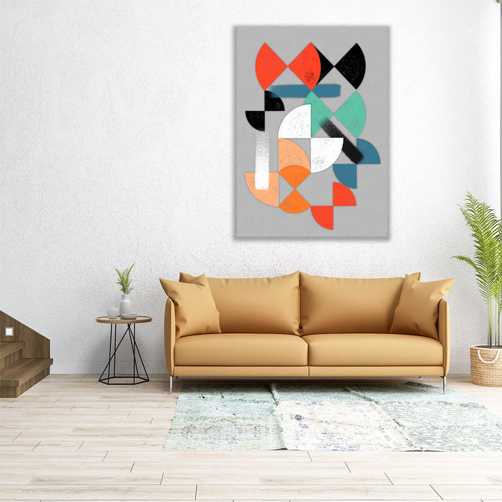 Geometric Breakthrough 3 - Canvas Print Wall Art