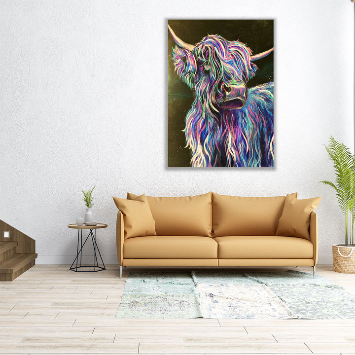 Highland Cow - Canvas Print Wall Art