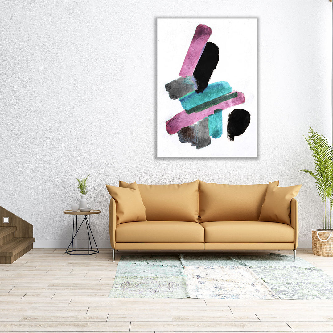 Mark It Up - Canvas Print Wall Art
