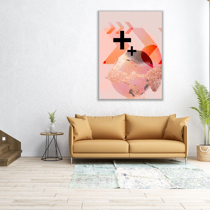 Scandi Abstract - Canvas Print Wall Art