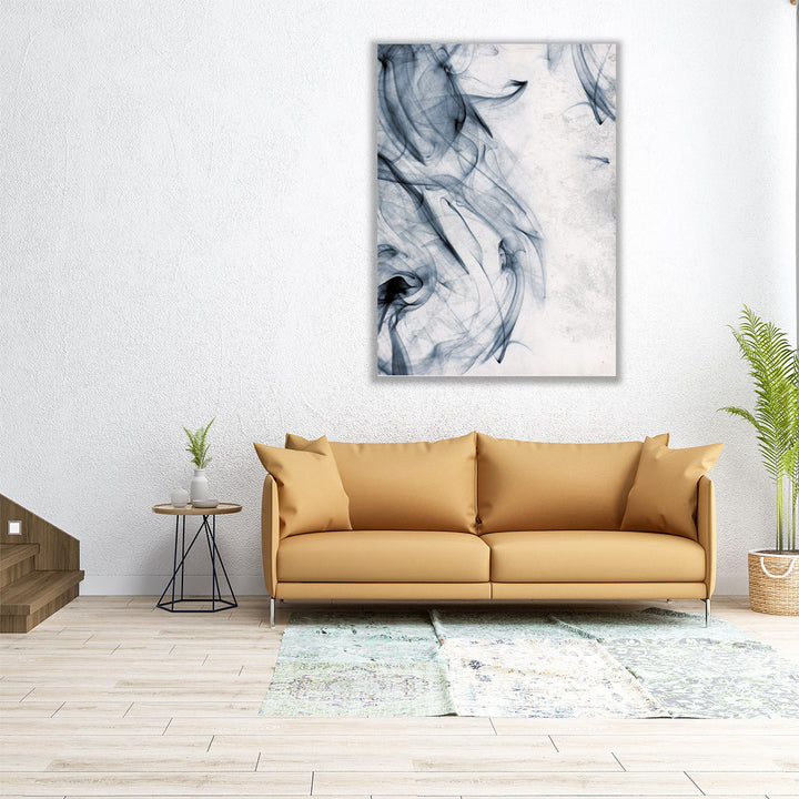 Smoke Blue - Canvas Print Wall Art