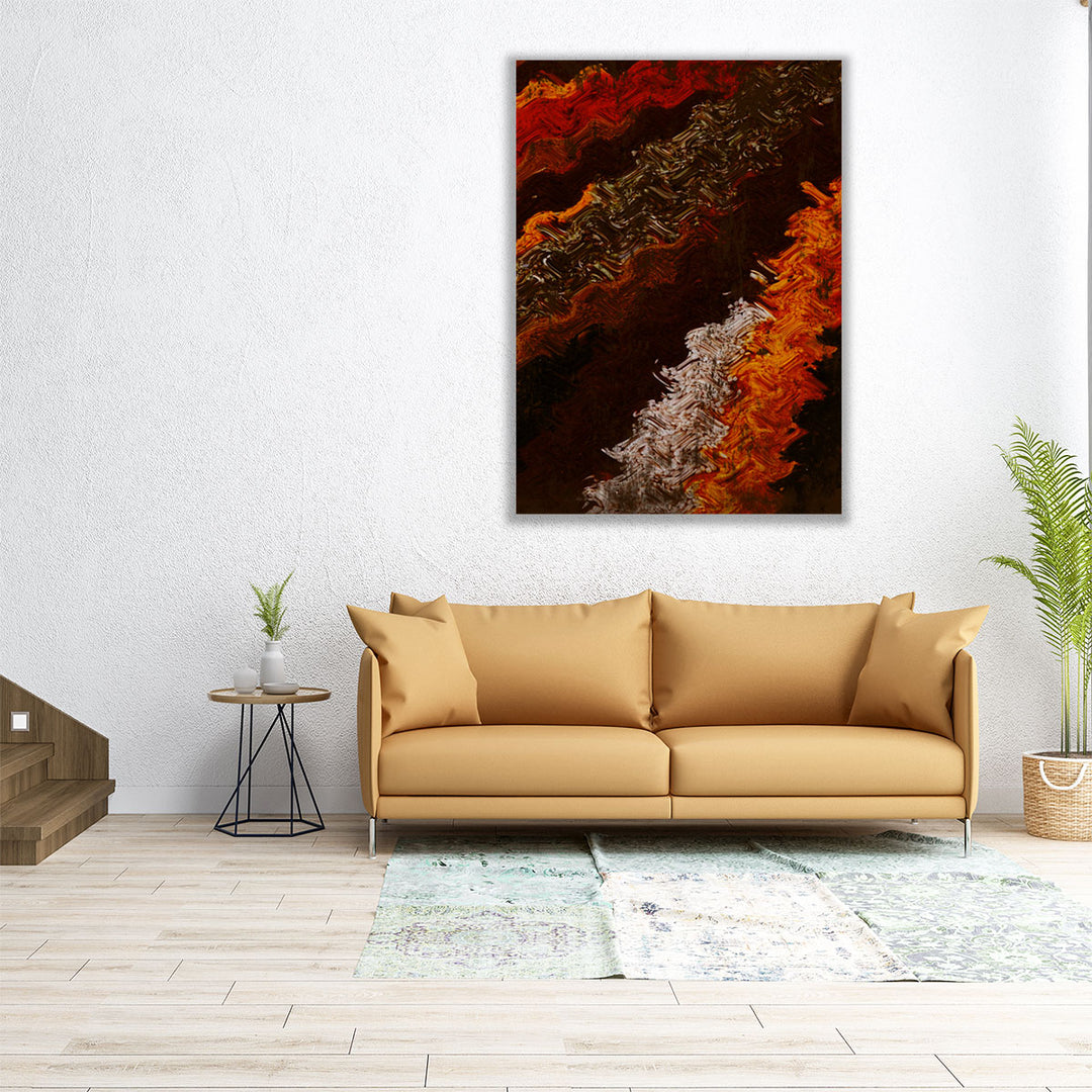 Spicy Warp - Canvas Print Wall Art
