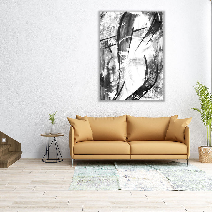 Sting Black And White - Canvas Print Wall Art