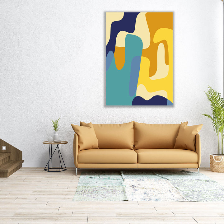Vibrant Theory 2 - Canvas Print Wall Art