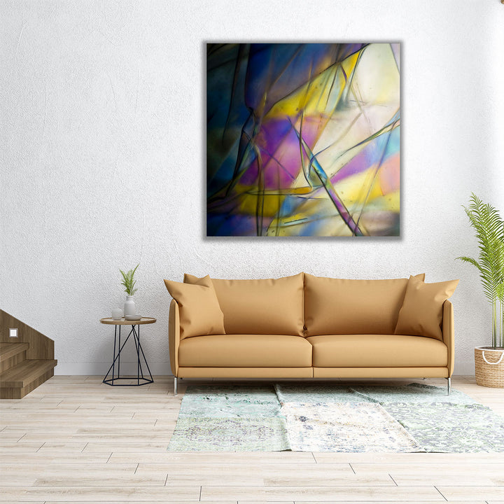 Stain Glass 1 - Canvas Print Wall Art