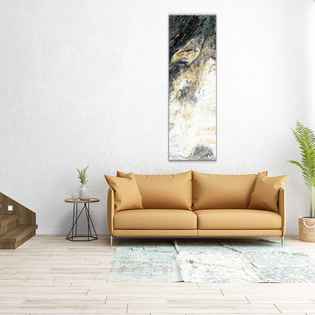 Gold Flecks Mood 2 - Canvas Print Wall Art