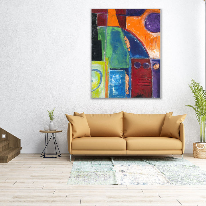 Cosmic Color 2 - Canvas Print Wall Art