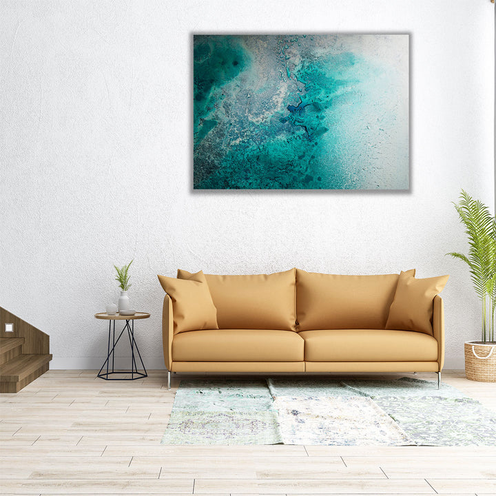 Turquoise Secrets - Canvas Print Wall Art