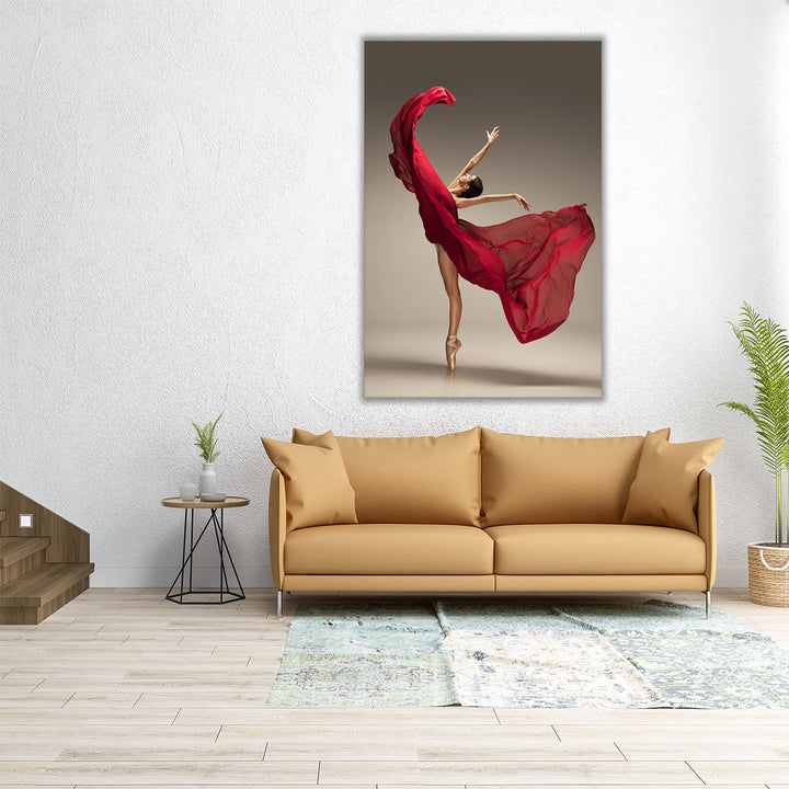 Whispers of Ballet 1 - Canvas Print Wall Art