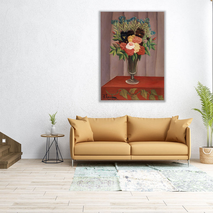 Bouquet Of Flowers, 1909-1910 - Canvas Print Wall Art