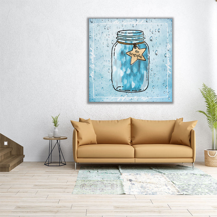 24x24 Canvas Print typography kitchen art