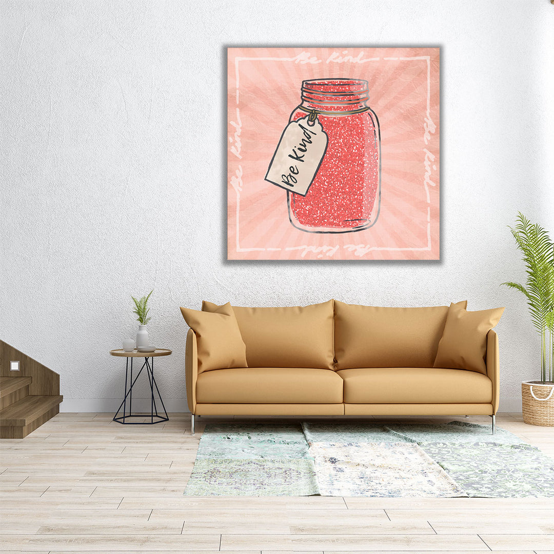 large dining art – warm motivational touch