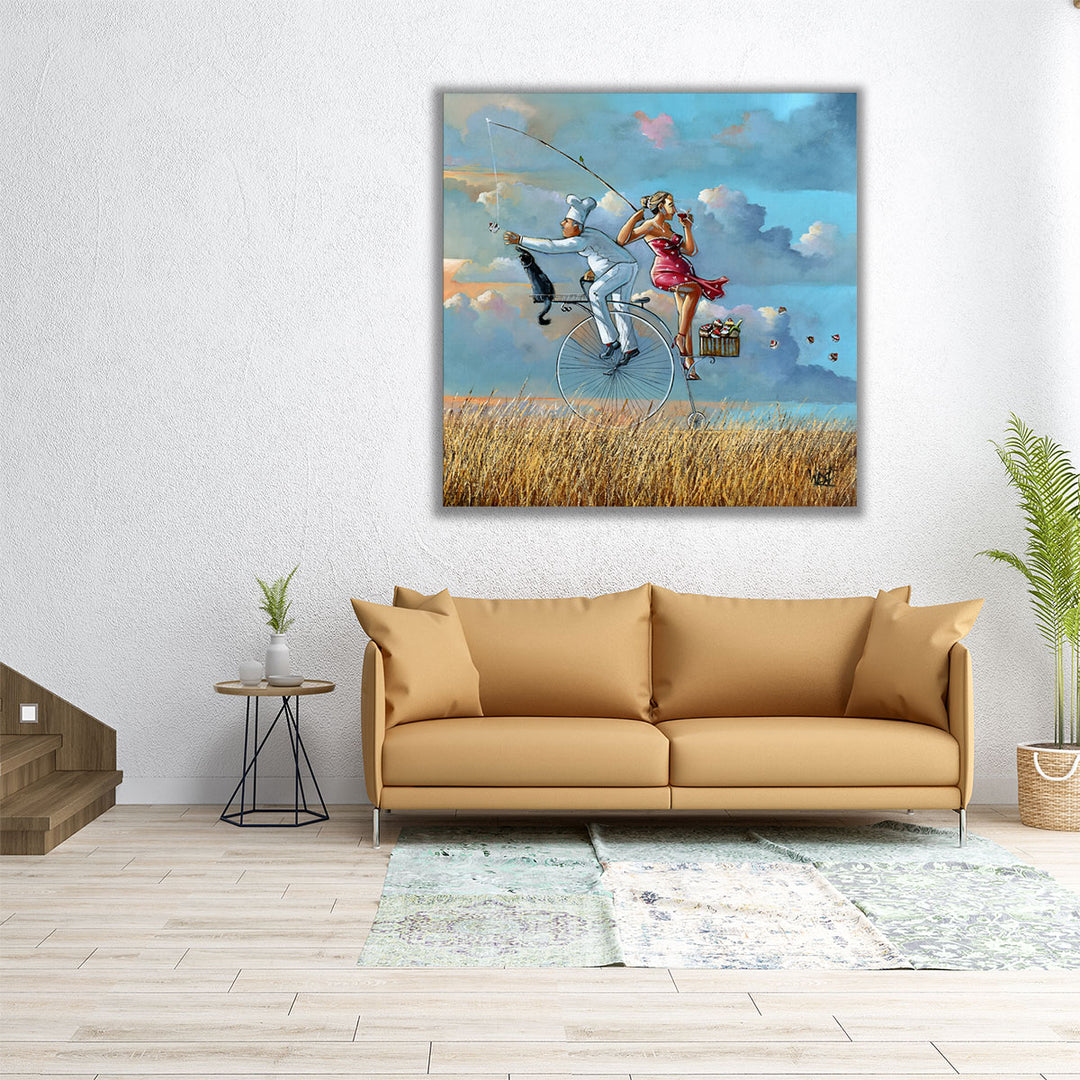 Hope On A Rope - Canvas Print Wall Art