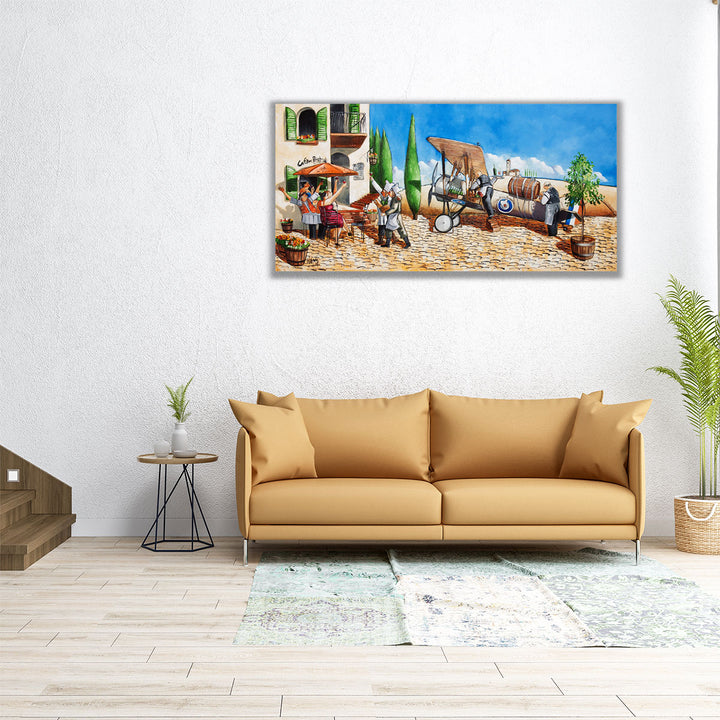 Aviation Chef - Canvas Print Wall Art