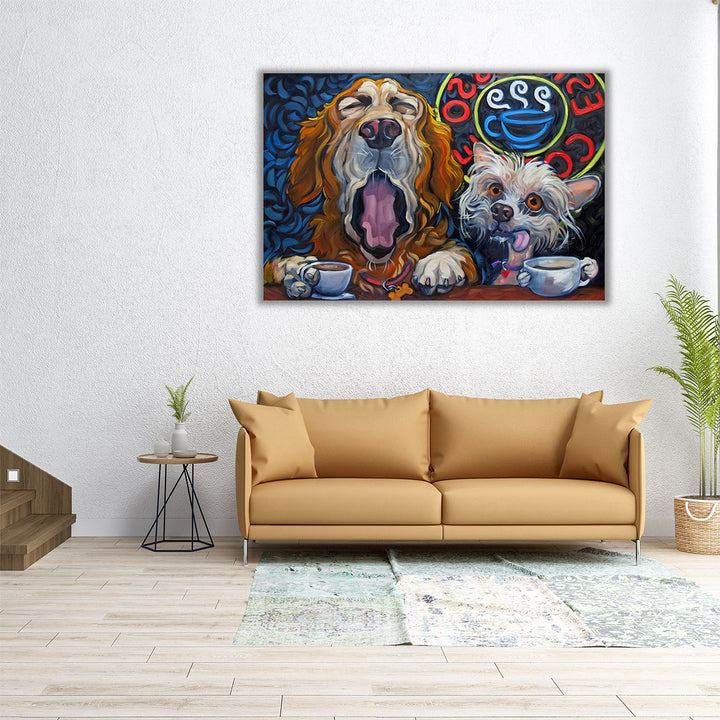 One Cup Shy - Canvas Print Wall Art