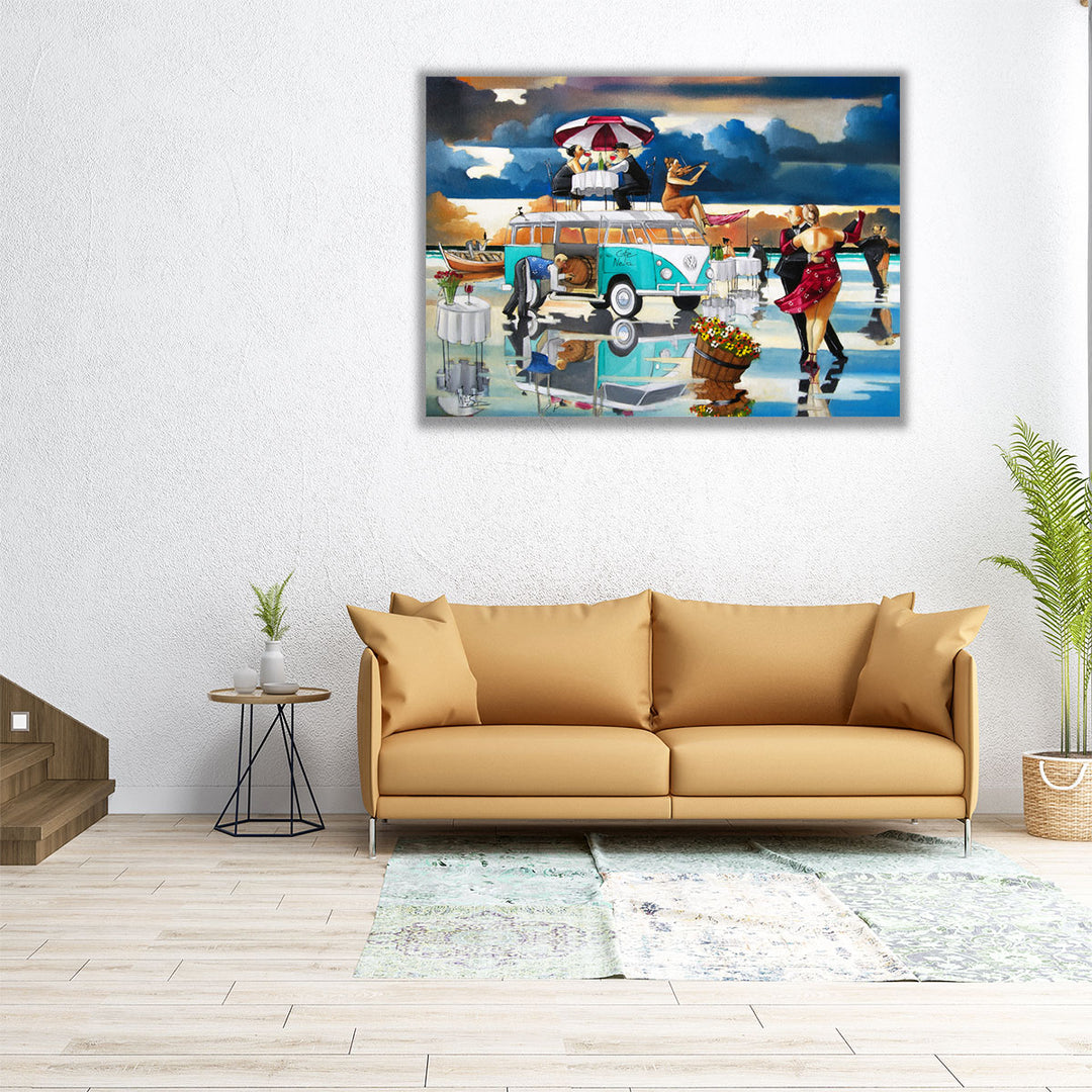 Cafe Helia - Canvas Print Wall Art