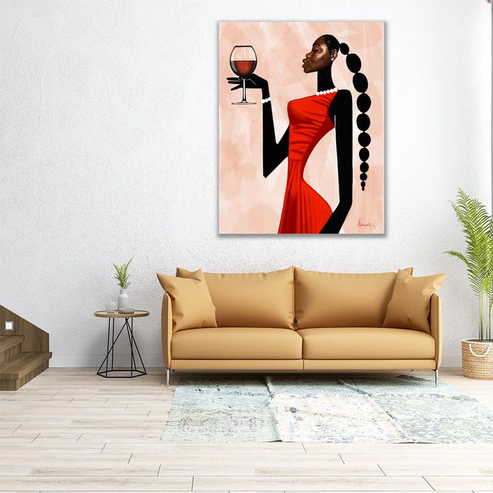 Toast-Woman - Canvas Print Wall Art
