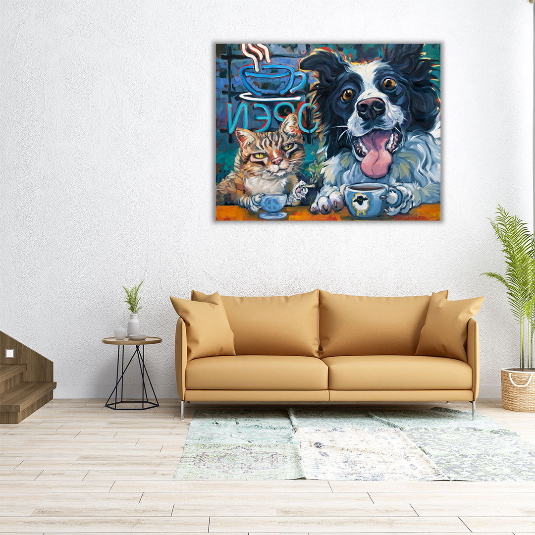 Dude Chill 2 - Canvas Print Wall Art