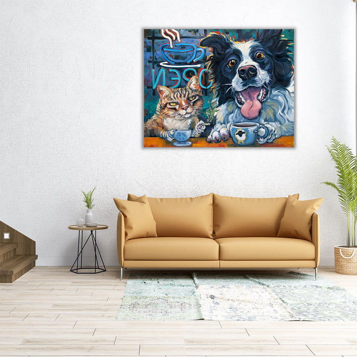 Dude Chill 2 - Canvas Print Wall Art
