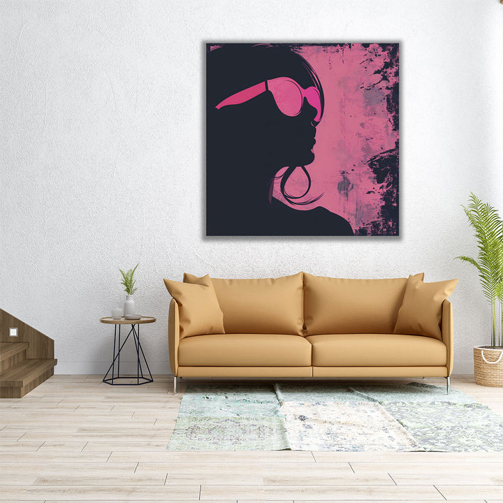 Pink Lady - Canvas Print Wall Art