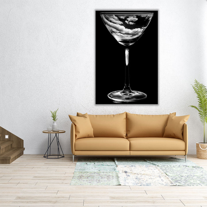 24x36 canvas print black white art