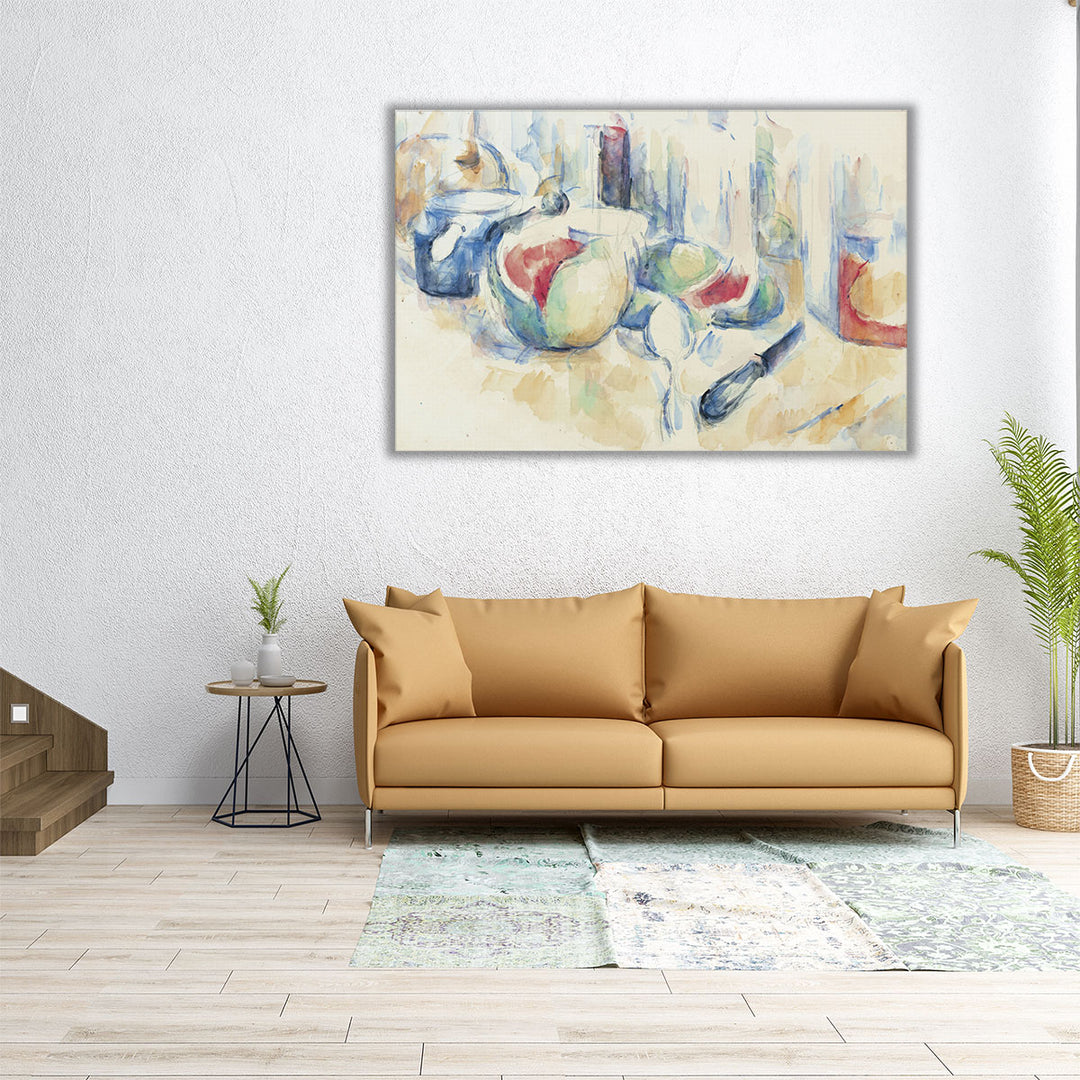 36x24 Canvas Print – ripe fruit abstraction