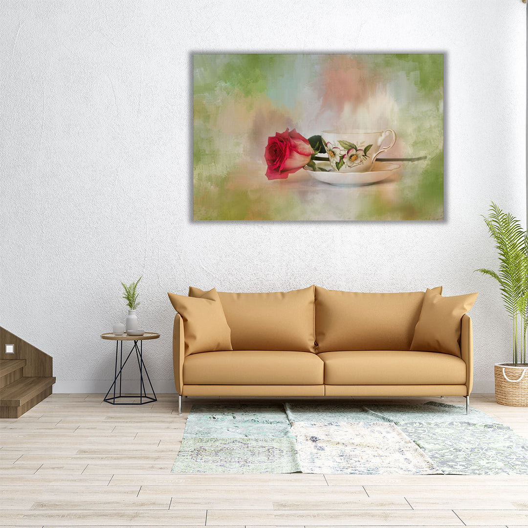 Christmas Rose - Canvas Print Wall Art