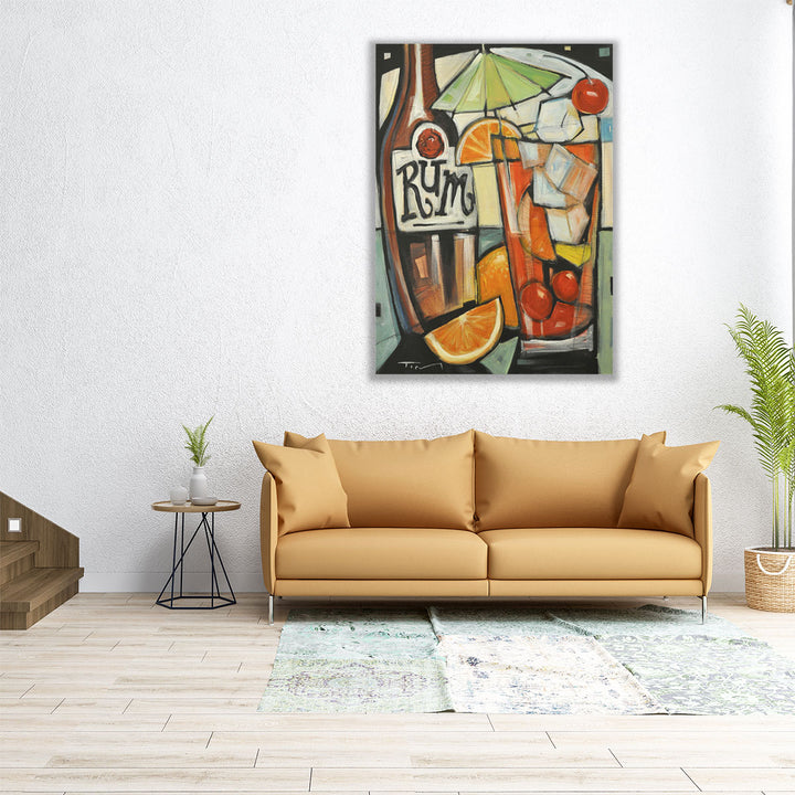24×32 Canvas Print – textured fruit detail