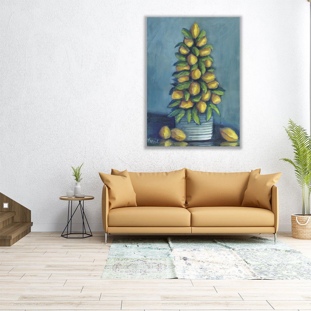 36×48 lemon art print – high-quality piece